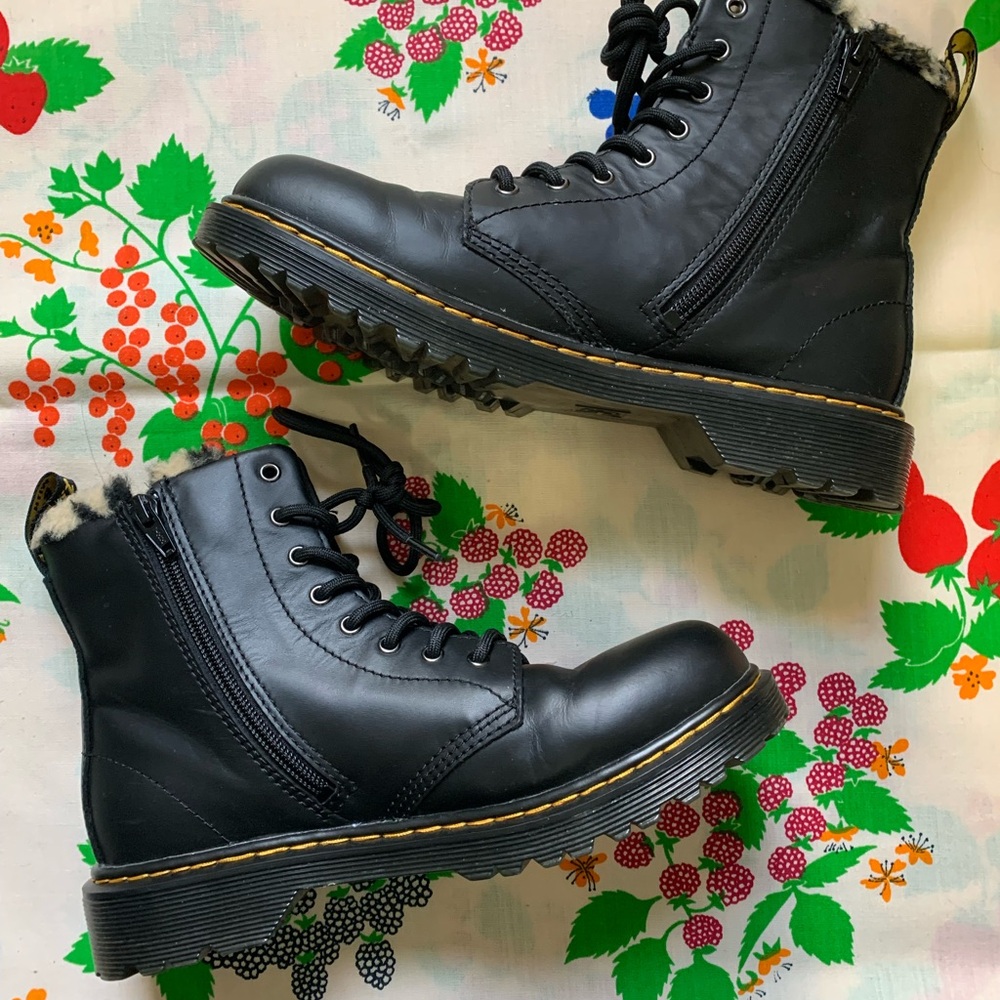 Dr Martens Serena Leopard 1460 Junior